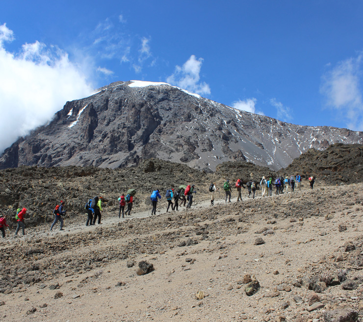 Mount Kilimanjaro routes