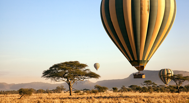 Serengeti balloon safari